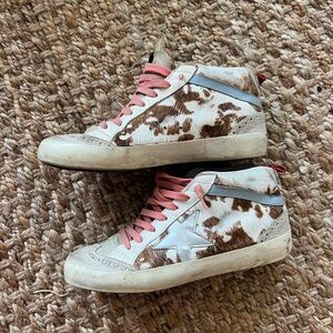 Golden Goose calfskin sneakers
